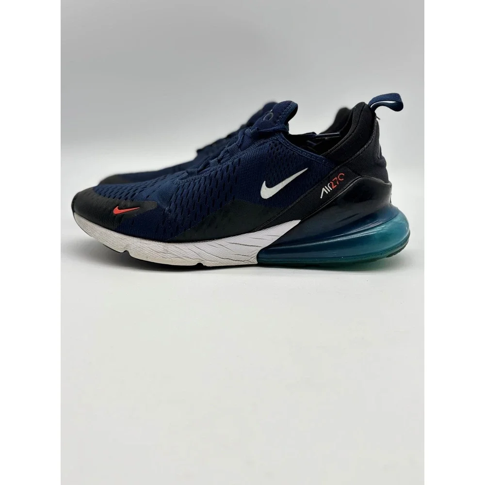 Nike Air Max 270 Midnight Navy Black Teal FD0279-400 Mens 12